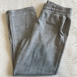 Grey Elastic Waist Pants with Pockets - A New Day